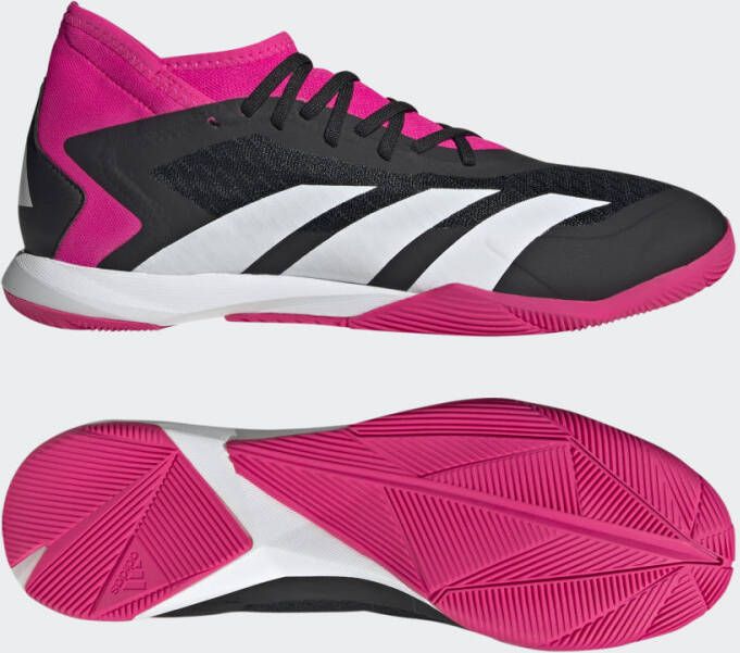 adidas Predator Accuracy .3 IN Own Your Football Zwart/Wit/Roze