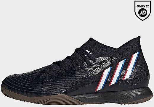 Adidas Predator Edge.3 Indoor Voetbalschoenen Core Black/Cloud White/Vivid Red Dames