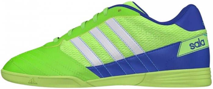 Adidas Kids adidas Super Sala Zaalvoetbalschoenen(IN)Kids Groen Blauw Wit