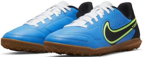 Nike Jr. Tiempo Legend 9 Club TF Voetbalschoen voor kleuters/kids(turf) Blauw