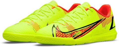 Nike Jr. Mercurial Vapor 14 Academy IC Zaalvoetbalschoen voor kleuters/kids Geel