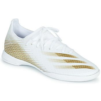 adidas X GHOSTED.3 ZAALVOETBALSCHOENEN(IN)Wit Goud Wit