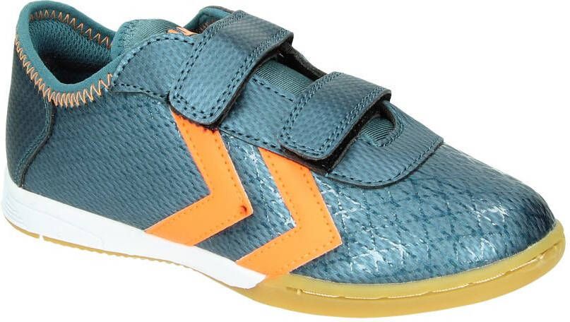 hummel Spirit Jr. in Spirit Jr. indoor voetbalschoenen blauw/oranje