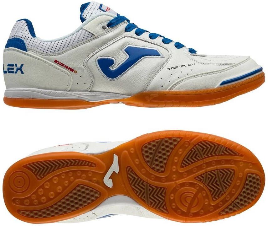 Joma Top Flex IN Wit/Blauw