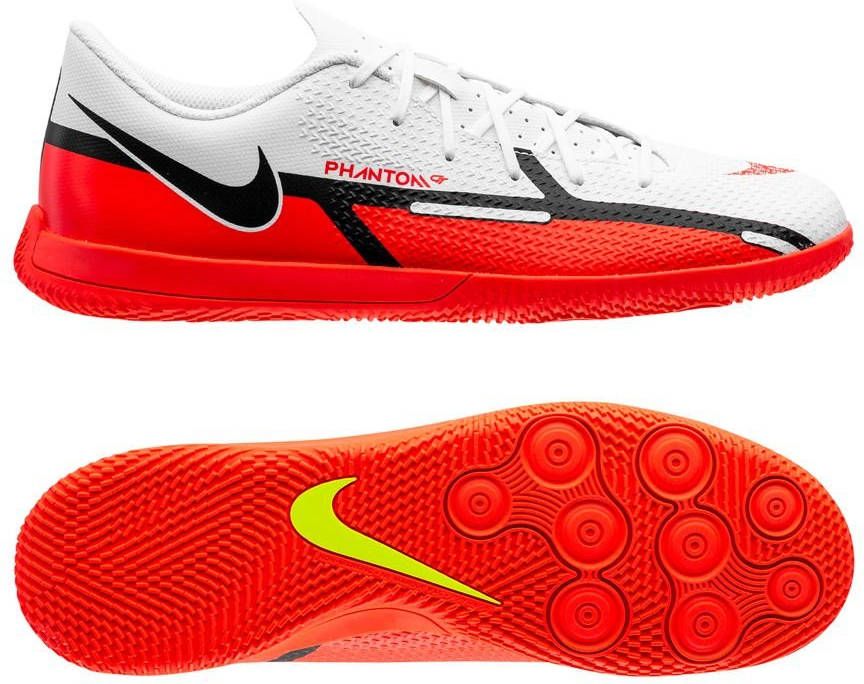 Nike Phantom GT2 Club IC voetbalshcoenen wit/rood/zwart online kopen