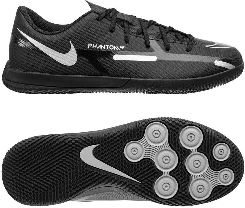 Nike Phantom GT 2 Club IC Shadow Zwart/Zilver/Grijs Kinderen