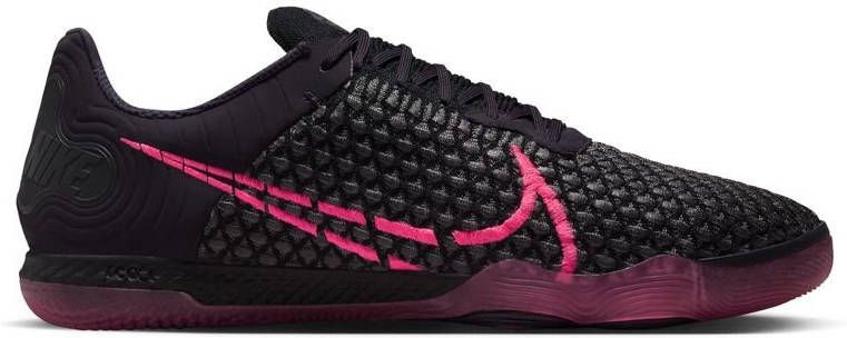 Nike React Gato IC Small Sided Zwart/Roze/Paars