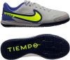 Nike Jr. Tiempo Legend 9 Academy IC Zaalvoetbalschoen kleuters/kids Grijs online kopen