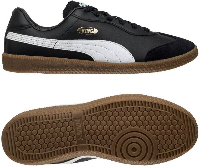 PUMA King 21 Zaalvoetbalschoenen(IN)Zwart Wit