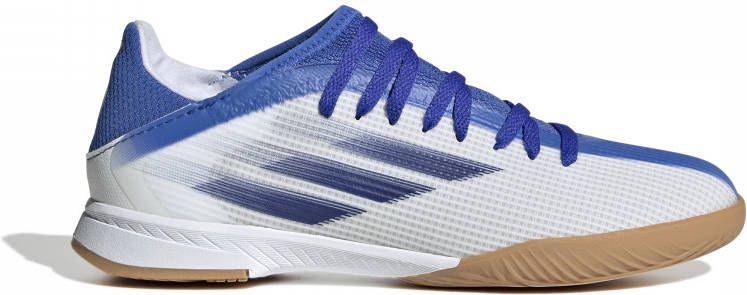 Adidas Kids adidas X Speedflow.3 Zaalvoetbalschoenen(IN)Kids Wit Blauw