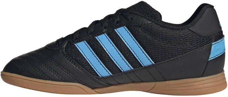 Adidas Performance Super Sala zaalvoetbalschoenen zwart/lichtblauw