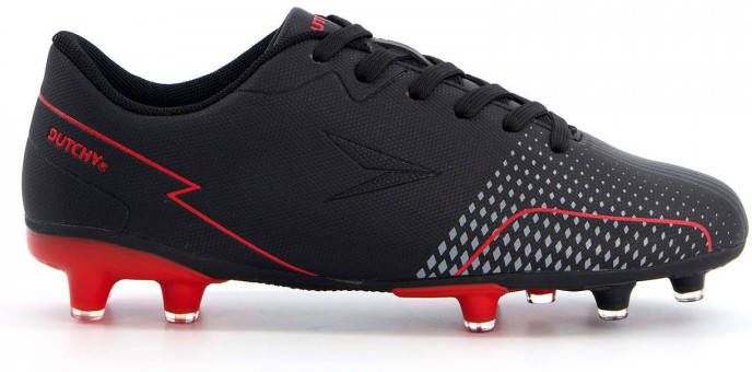 Scapino Dutchy Fade Jr. voetbalschoenen zwart/rood online kopen